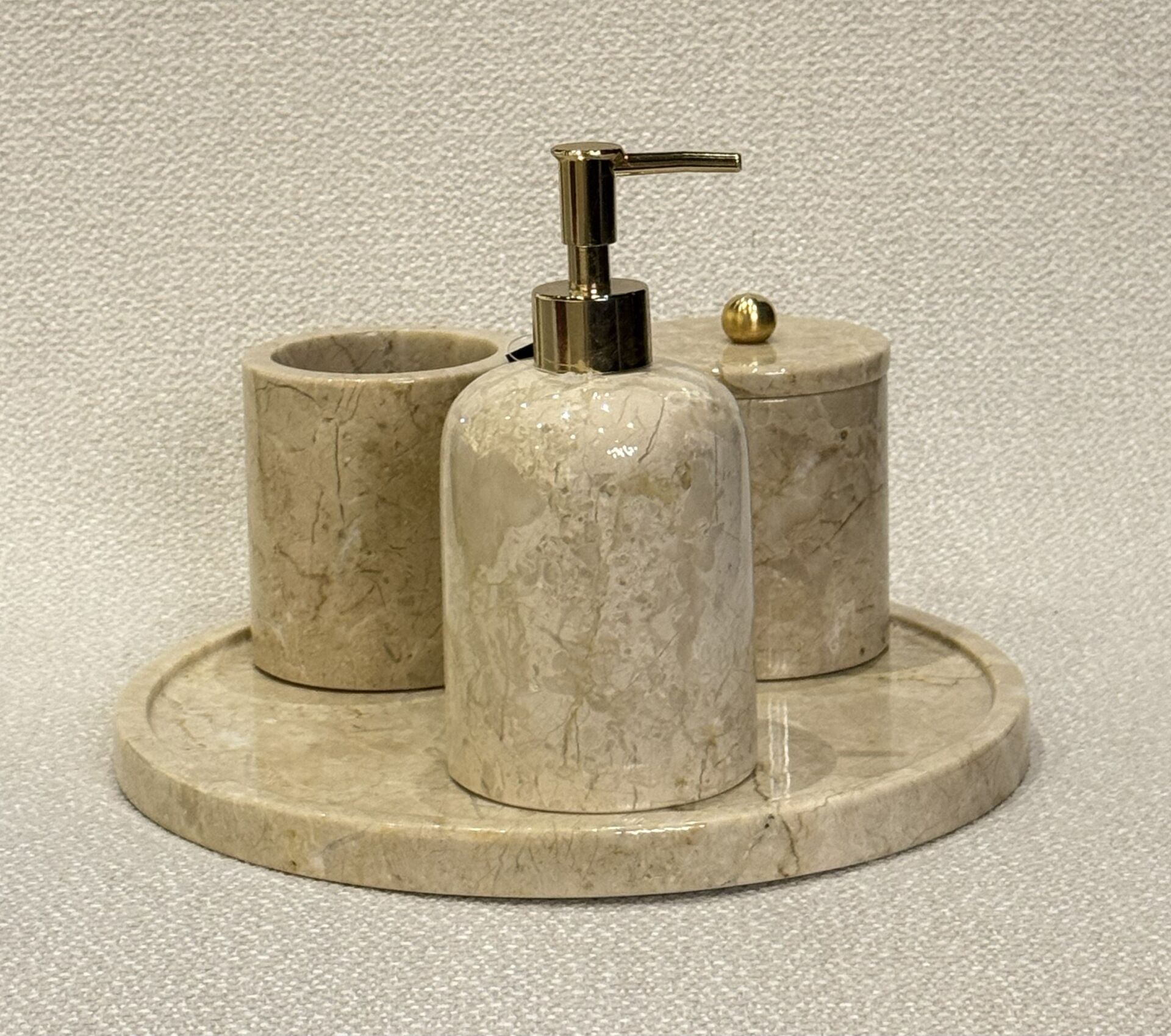 Banyo Seti Bej - 30cm