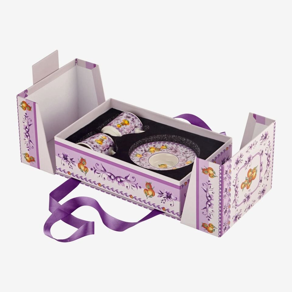 ARANCIA TÜRK KAHVESİ FİNCANI Mor - 120ml