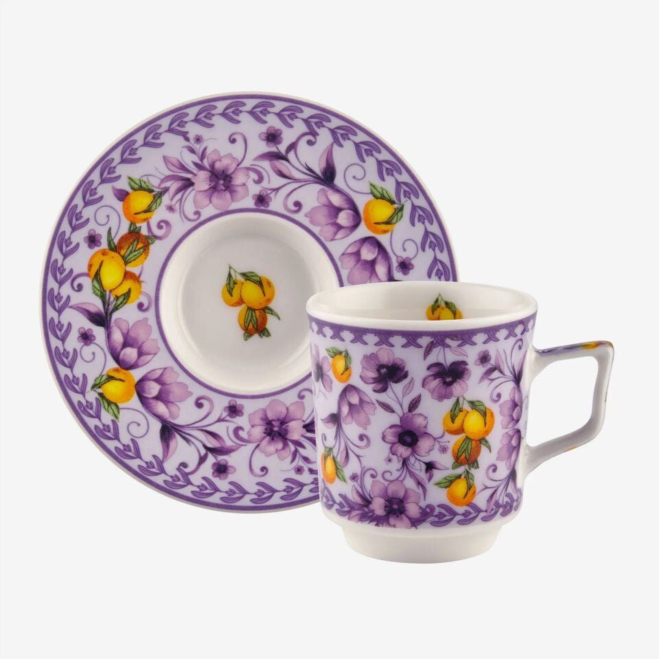 ARANCIA TÜRK KAHVESİ FİNCANI Mor - 120ml