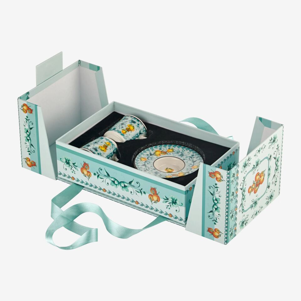 ARANCIA TÜRK KAHVESİ FİNCANI Turkuaz - 120ml