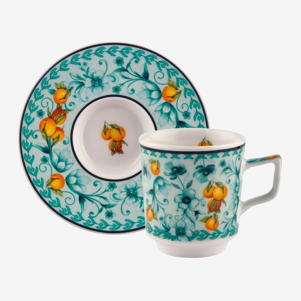 ARANCIA TÜRK KAHVESİ FİNCANI Turkuaz - 120ml