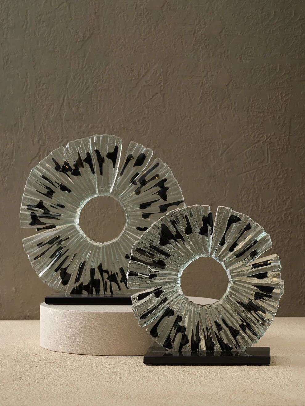 Cam Disk Siyah - 28cm