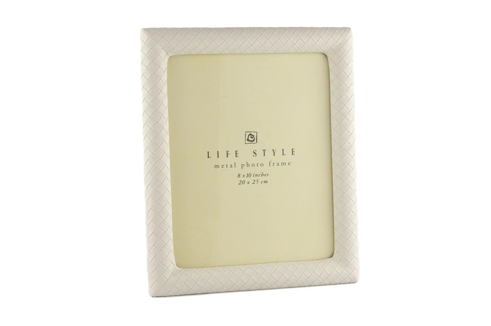 Krem Deri Çerçeve Krem - 20x25cm