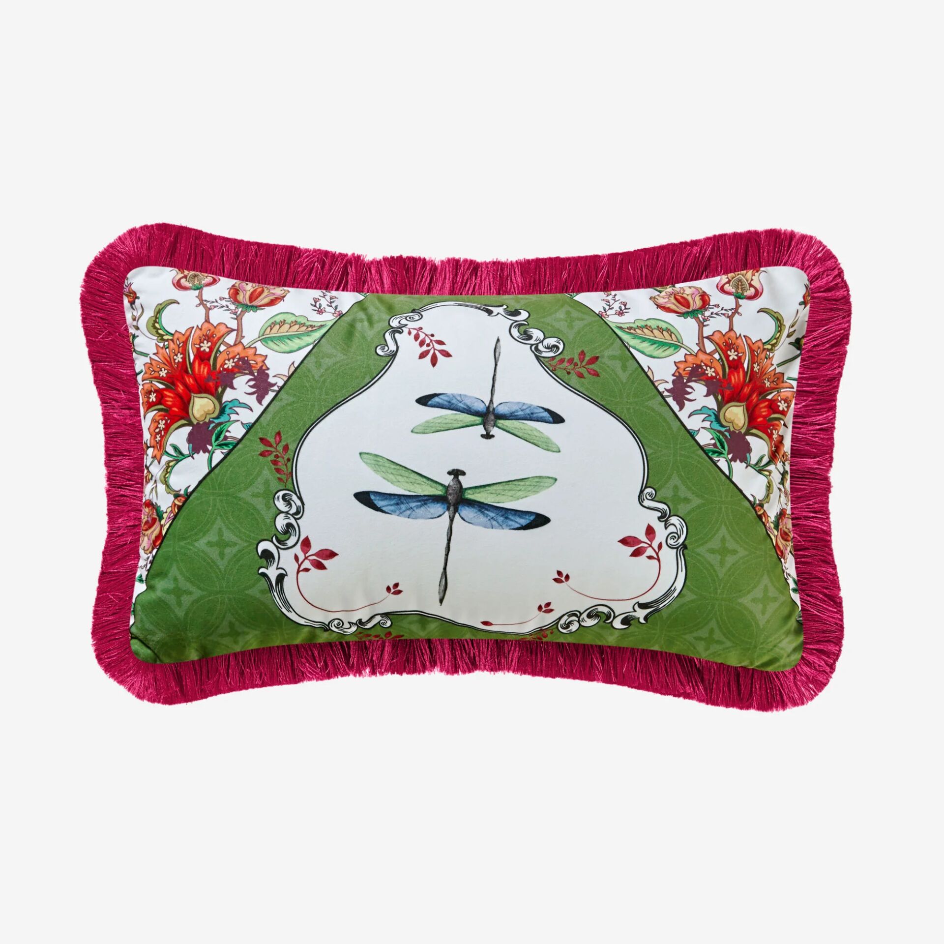 ALLURE KADİFE YASTIK Yusufcuk Desenli - 30x50cm