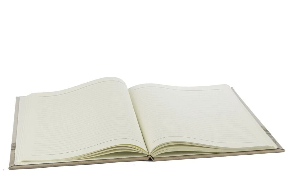 Ottoman Golden Grace Defter 30x22x2cm