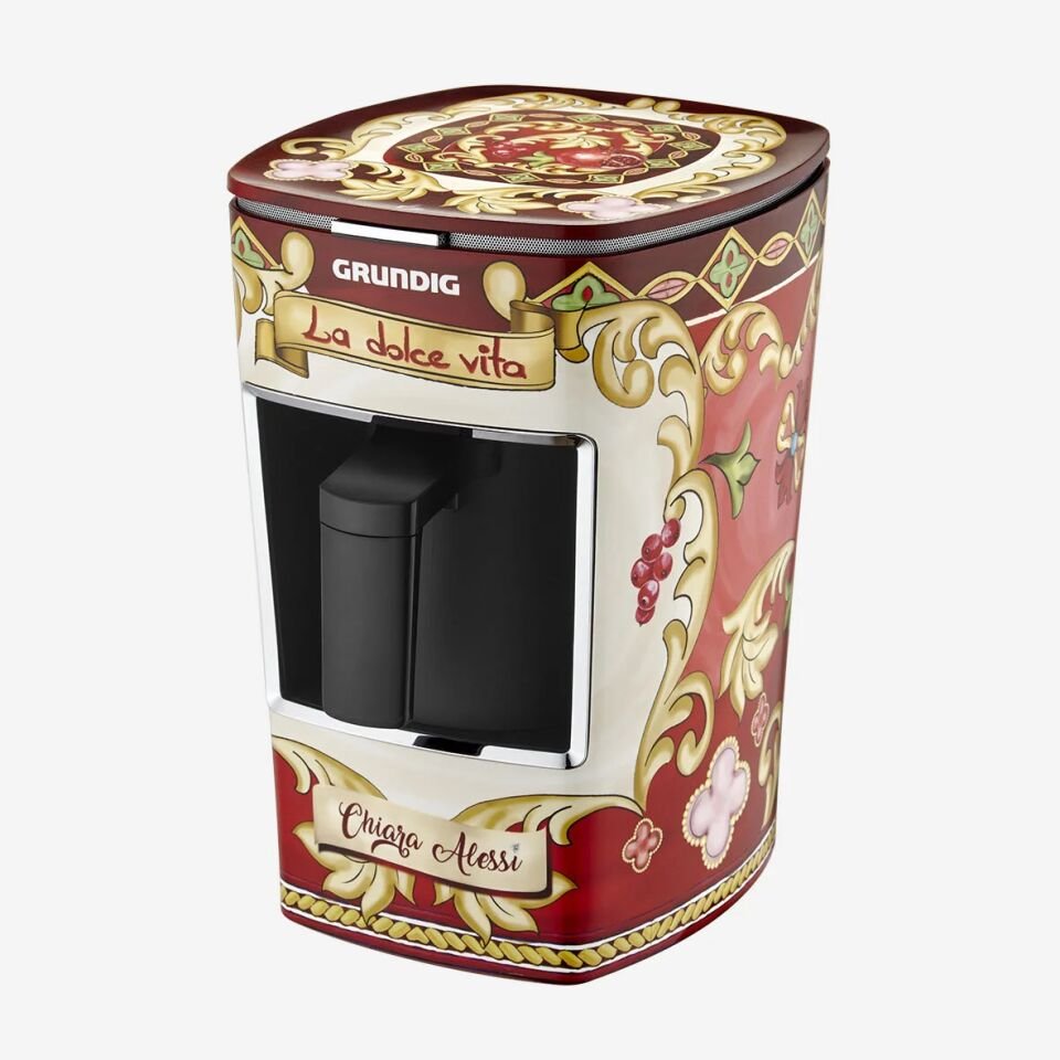 LA DOLCE VITA CHIARA ALESSI x GRUNDİG TÜRK KAHVESİ MAKİNASI