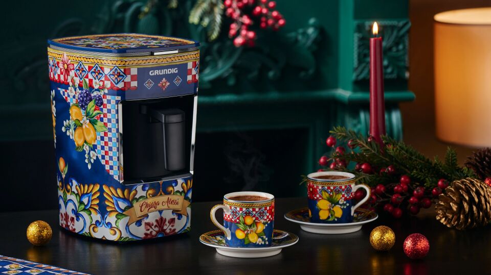 LA FELICITA CHIARA ALESSI x GRUNDİG TÜRK KAHVESİ MAKİNASI