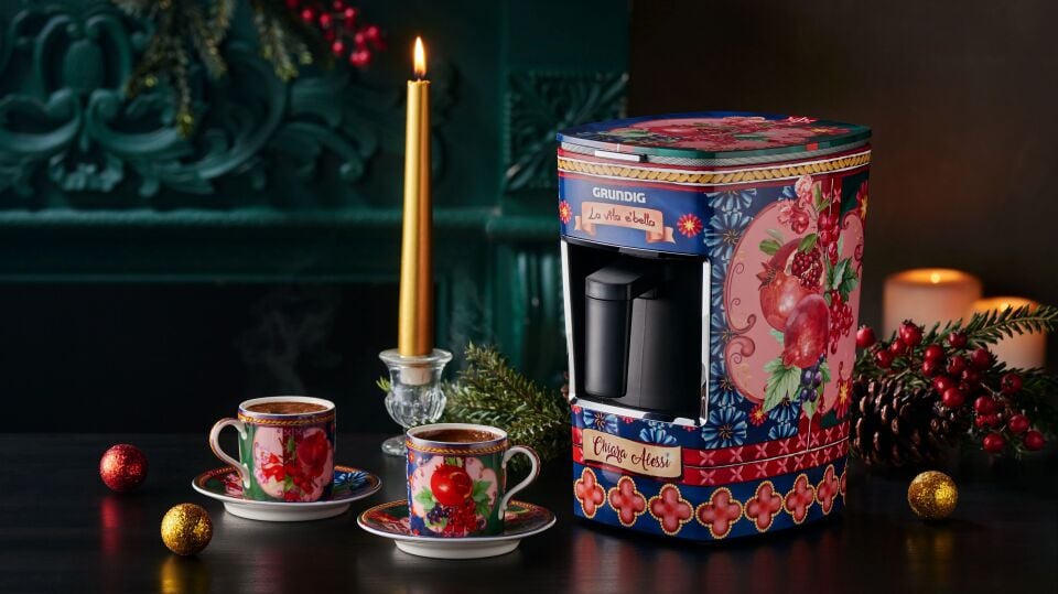 LA VITA E BELLA CHIARA ALESSI x GRUNDİG TÜRK KAHVESİ MAKİNASI