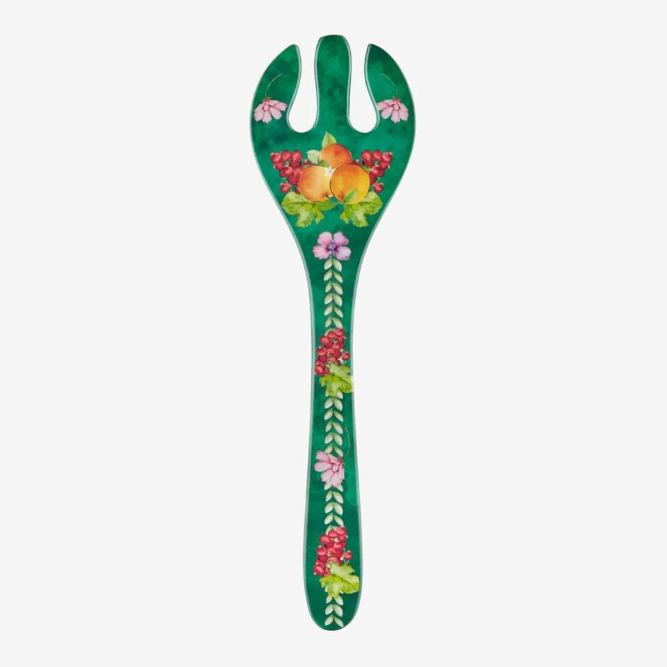 Carpe Diem Meyve Bahçesi Servis Seti Yeşil - 28cm