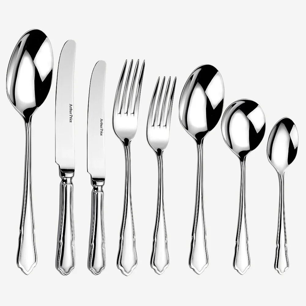 Arthur Price Dubarry 88 Parça Çatal - Kaşık - Bıçak Seti