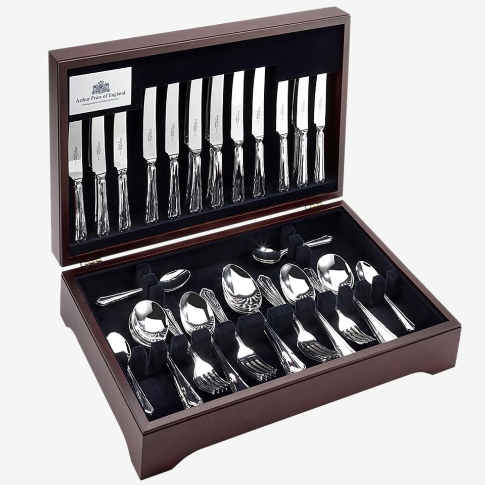Arthur Price Dubarry 88 Parça Çatal - Kaşık - Bıçak Seti