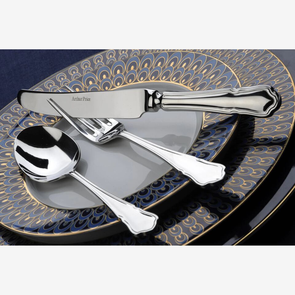 Arthur Price Dubarry 88 Parça Çatal - Kaşık - Bıçak Seti