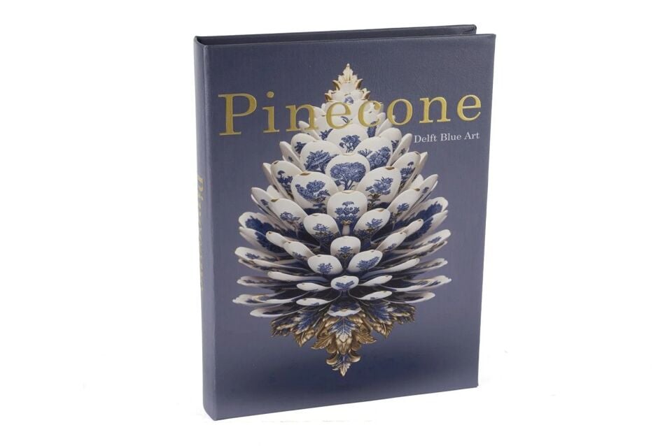 Pinecone Kitap Kutu Mor - 29x22x4cm