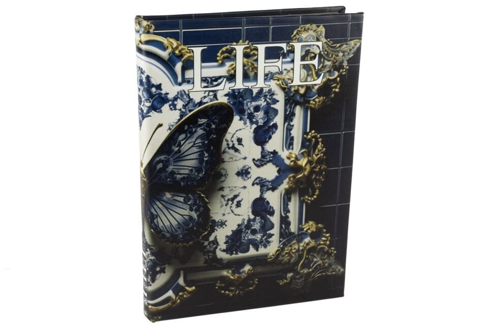 Life Kitap Kutu Mavi - 35x24x3cm