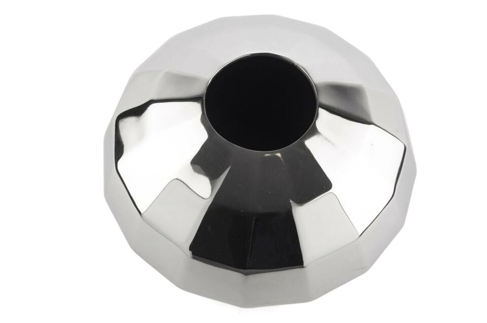 Gümüş Emery Vazo Gümüş - 33x20cm