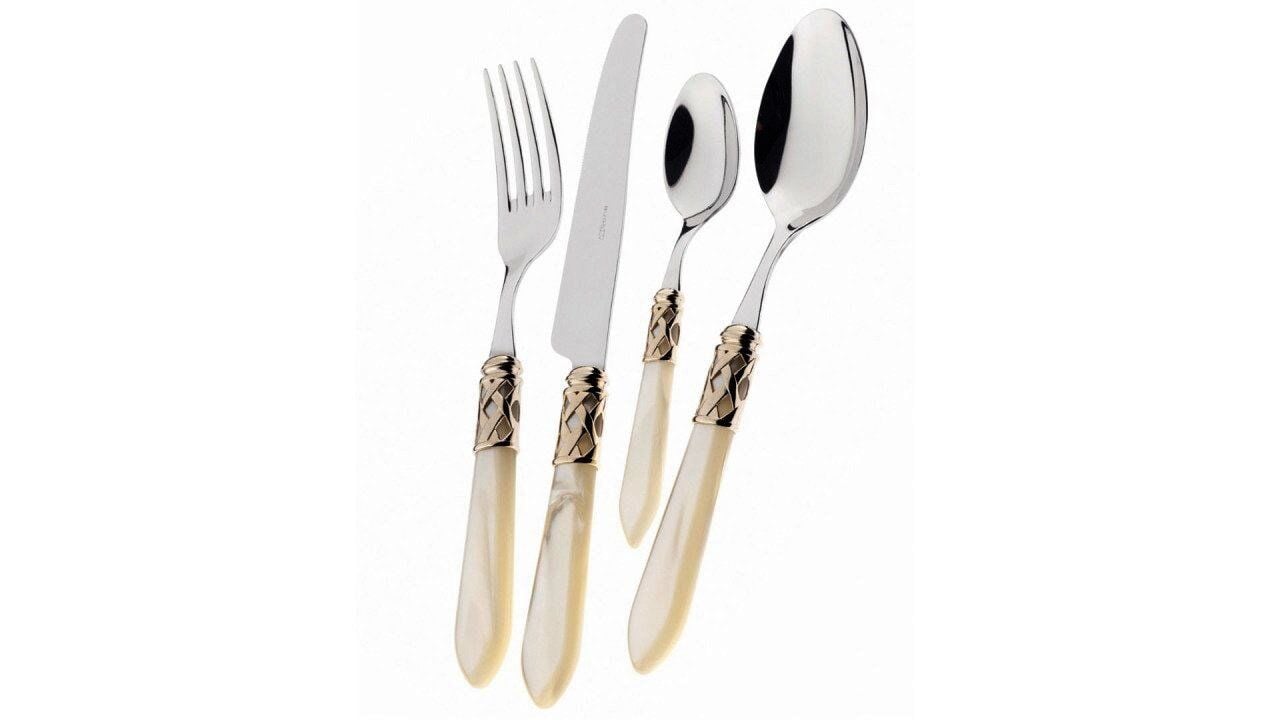 Aladdin Ivory 75 Prç Çtb Seti Gold