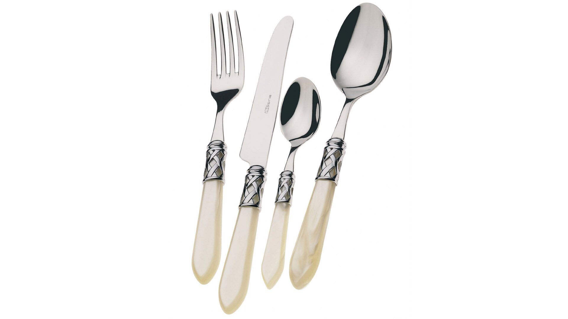 Aladdin Ivory 75 Prç Çtb Seti Gümüş