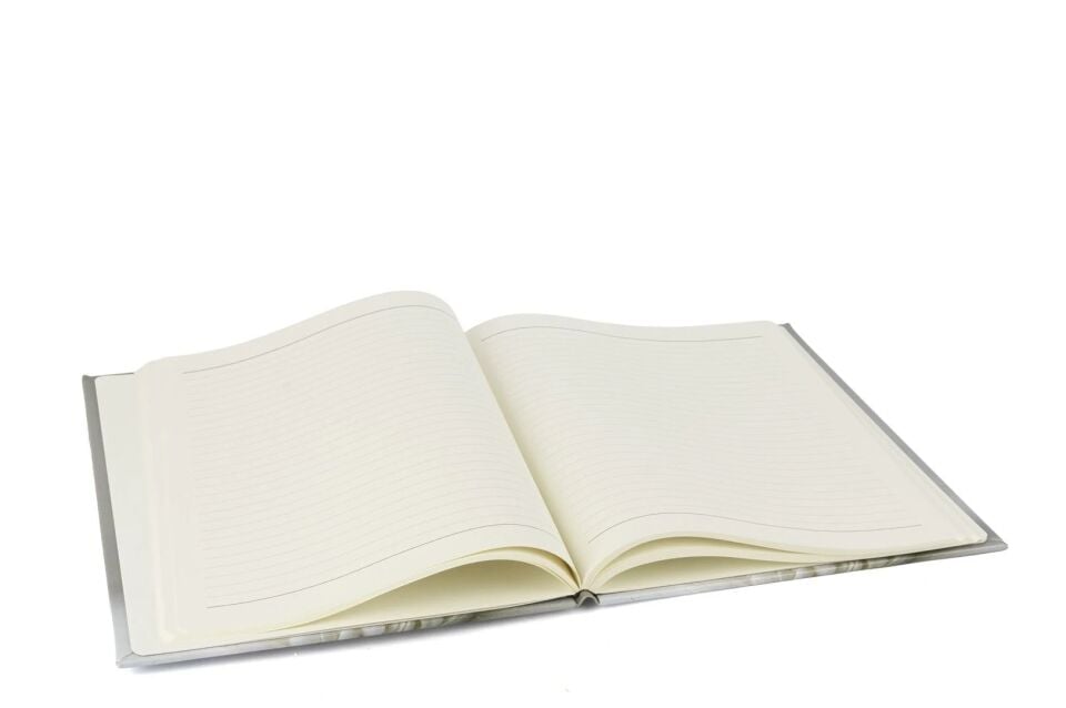 Egg Nobel Tee Kitap Kutu Beyaz - 30x22x2cm