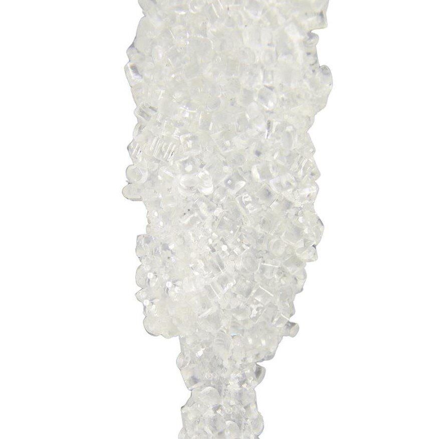 Yılbaşı Süsü Şeffaf Buz Sarkıt 22 cm