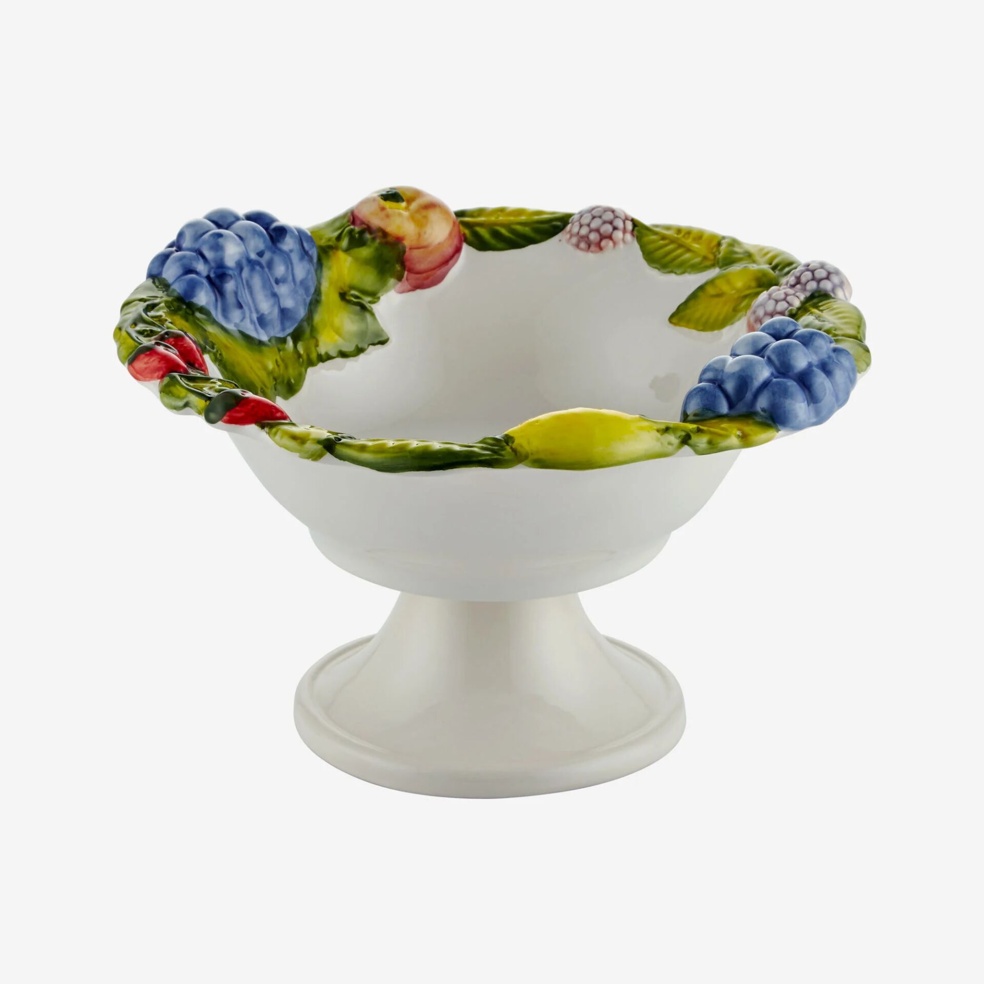 Dolcetto Ayaklı Servis Tabağı Renkli - 25cm