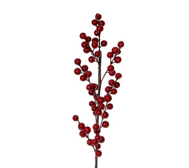 Yılbaşı Süsü Berry Dal Kırmızı 51 cm