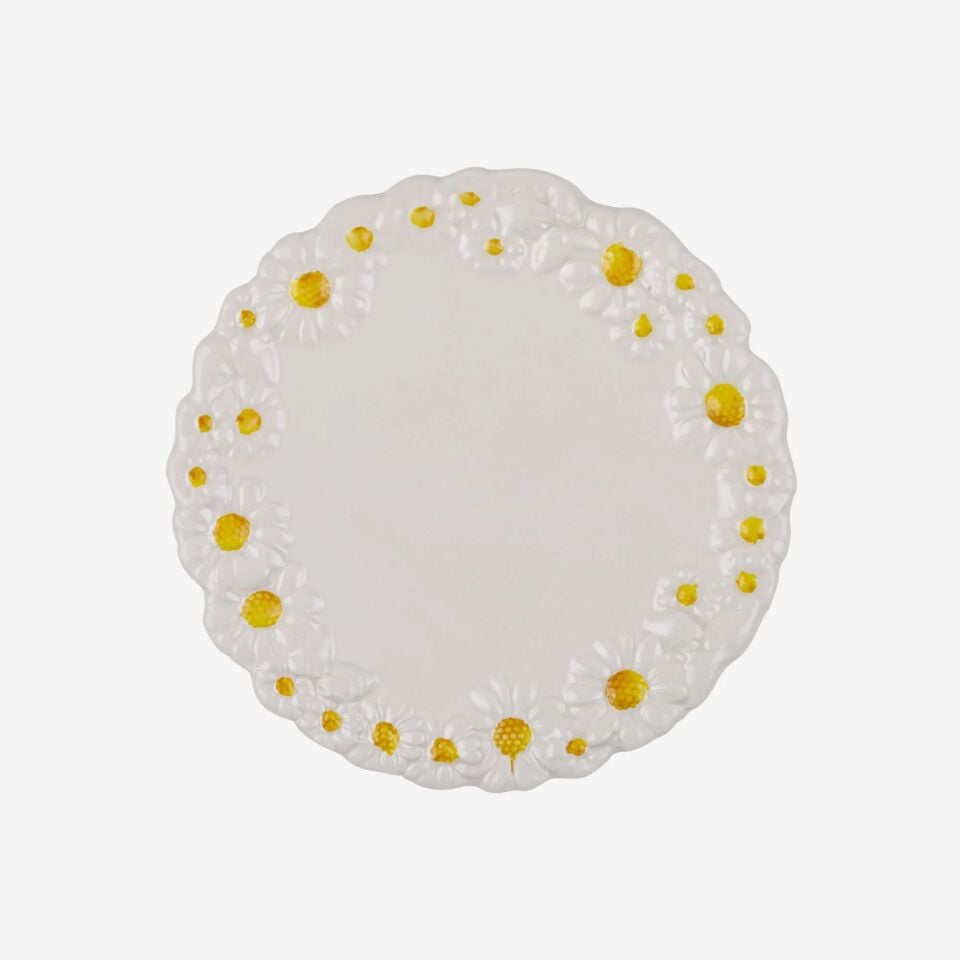 Camomilla Servis Tabağı Beyaz - 36cm