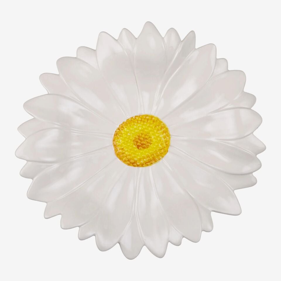 Camomilla Servis Tabağı Beyaz - 42cm