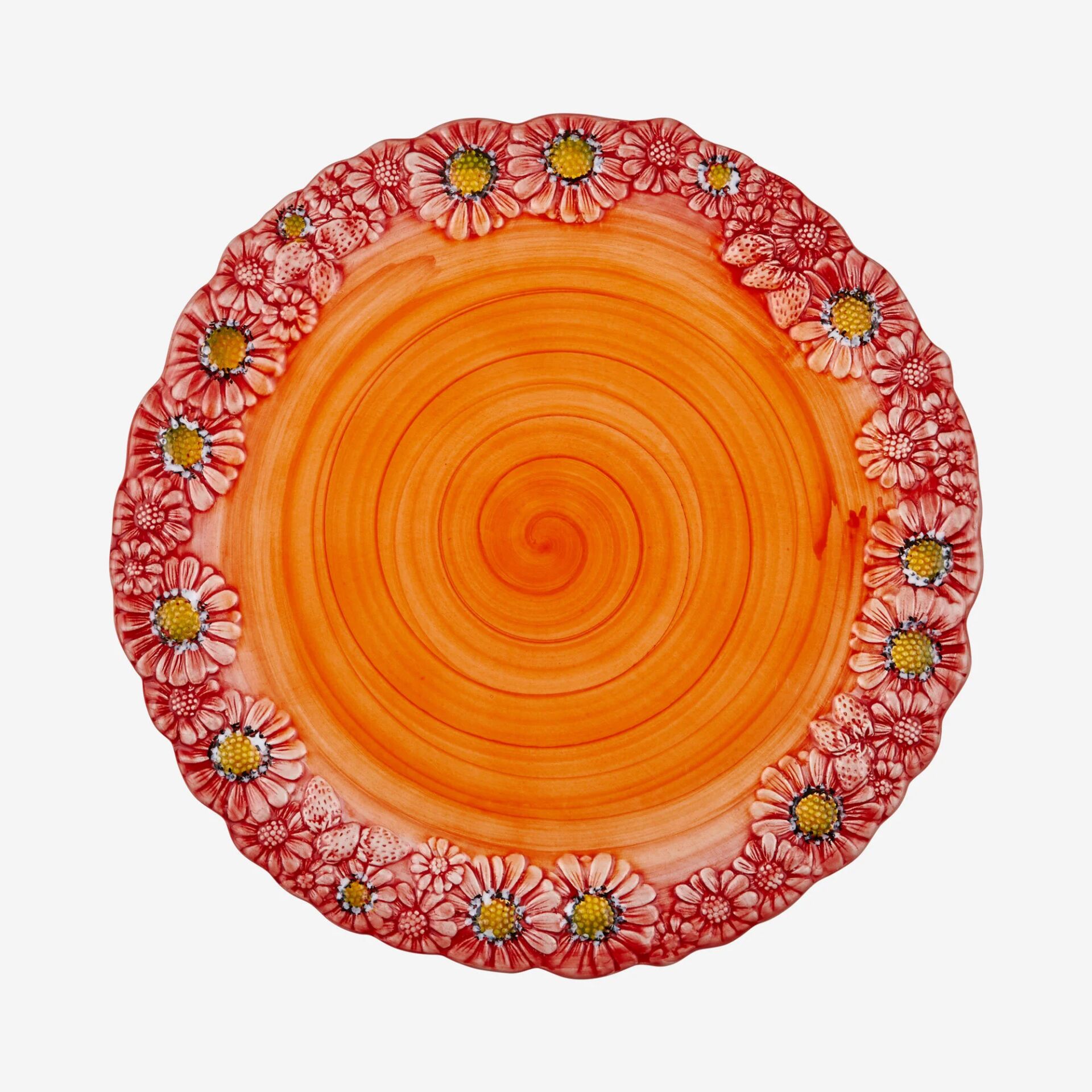 Camomilla Servis Tabağı Kırmızı - 36cm