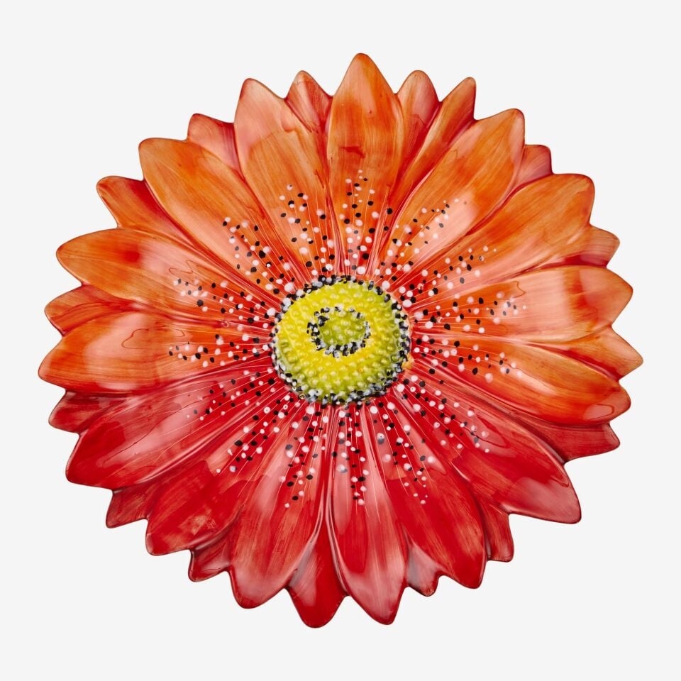 Camomilla Servis Tabağı Kırmızı - 42cm