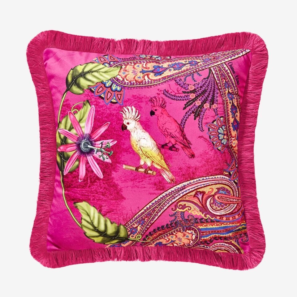 Magic Garden Dekoratif Yastık Pembe - 45x45cm