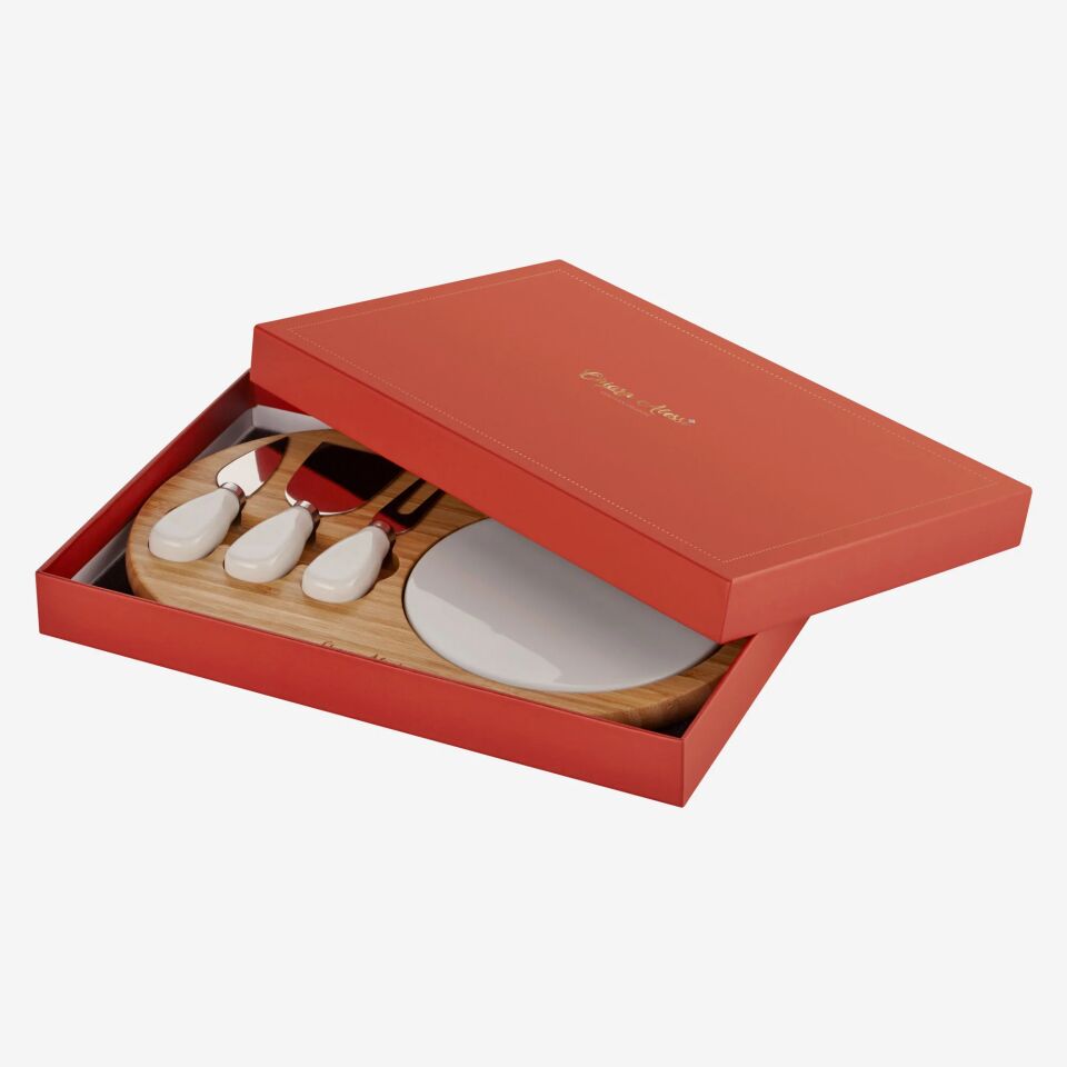 Acacia Elegance Kahverengi Ahşap Peynir Sunum Tabağı CAWCS60939