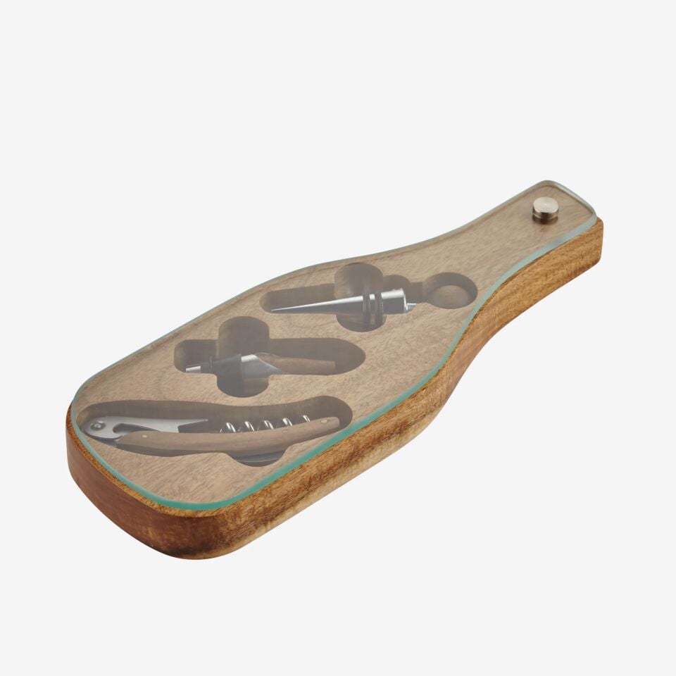 Acacia Elegance Kahverengi Bambu Tirbuşon CAWCS62981