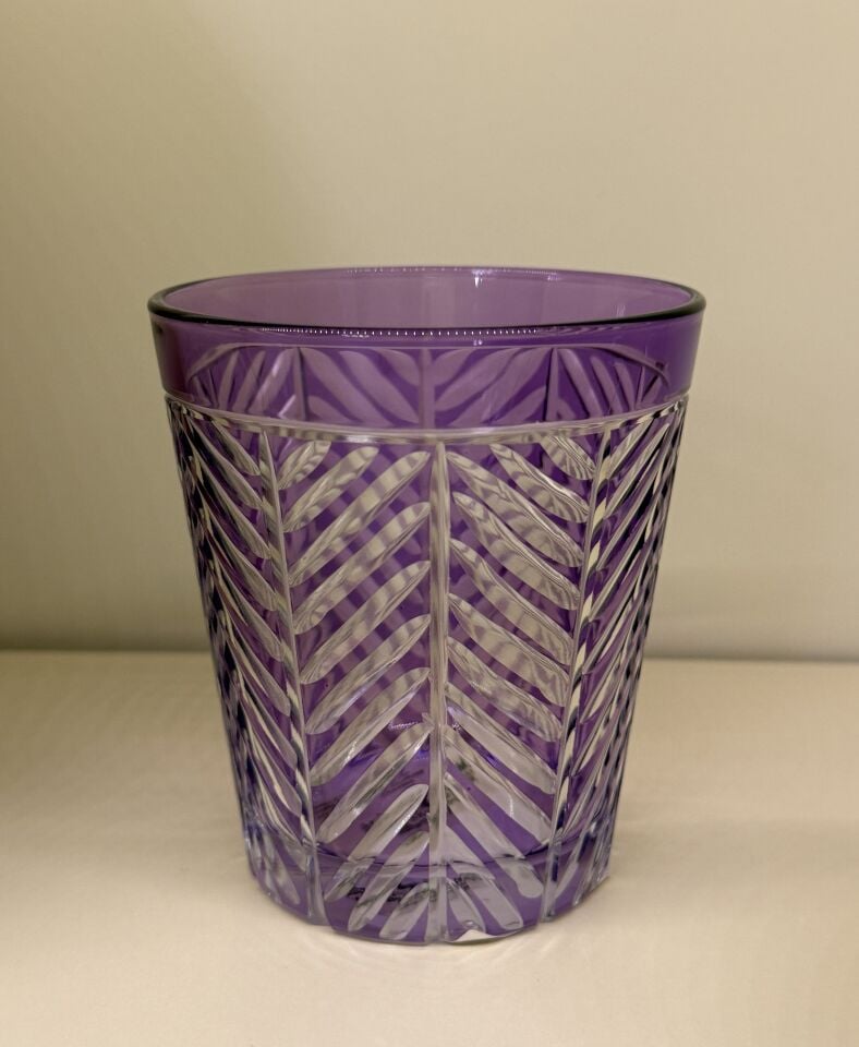 LANZA SU / VİSKİ BARDAĞI Mor - 345ml