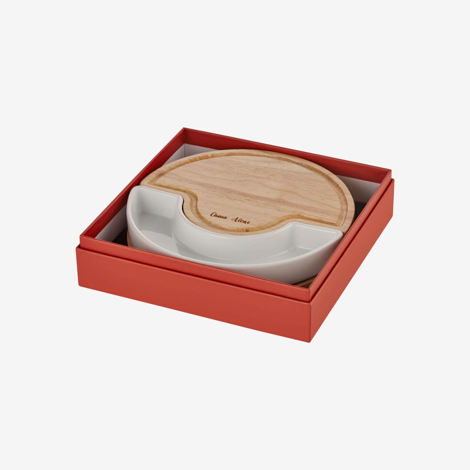 Acacia Elegance Kahverengi Ahşap Peynir Sunum Tabağı CAWCS62493