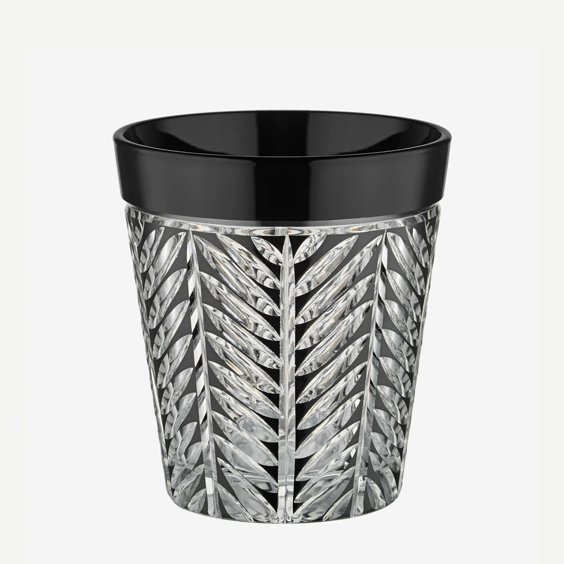 LANZA SU / VİSKİ BARDAĞI Siyah - 345ml