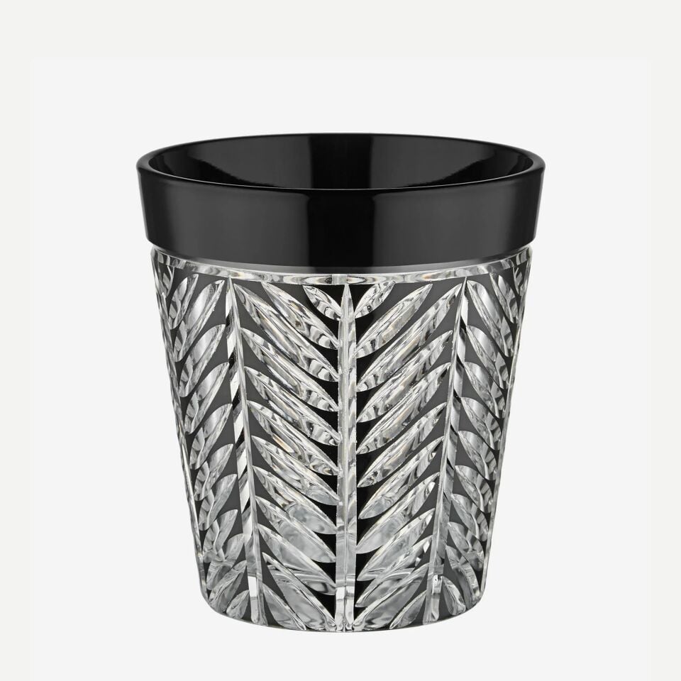 LANZA SU / VİSKİ BARDAĞI Siyah - 345ml