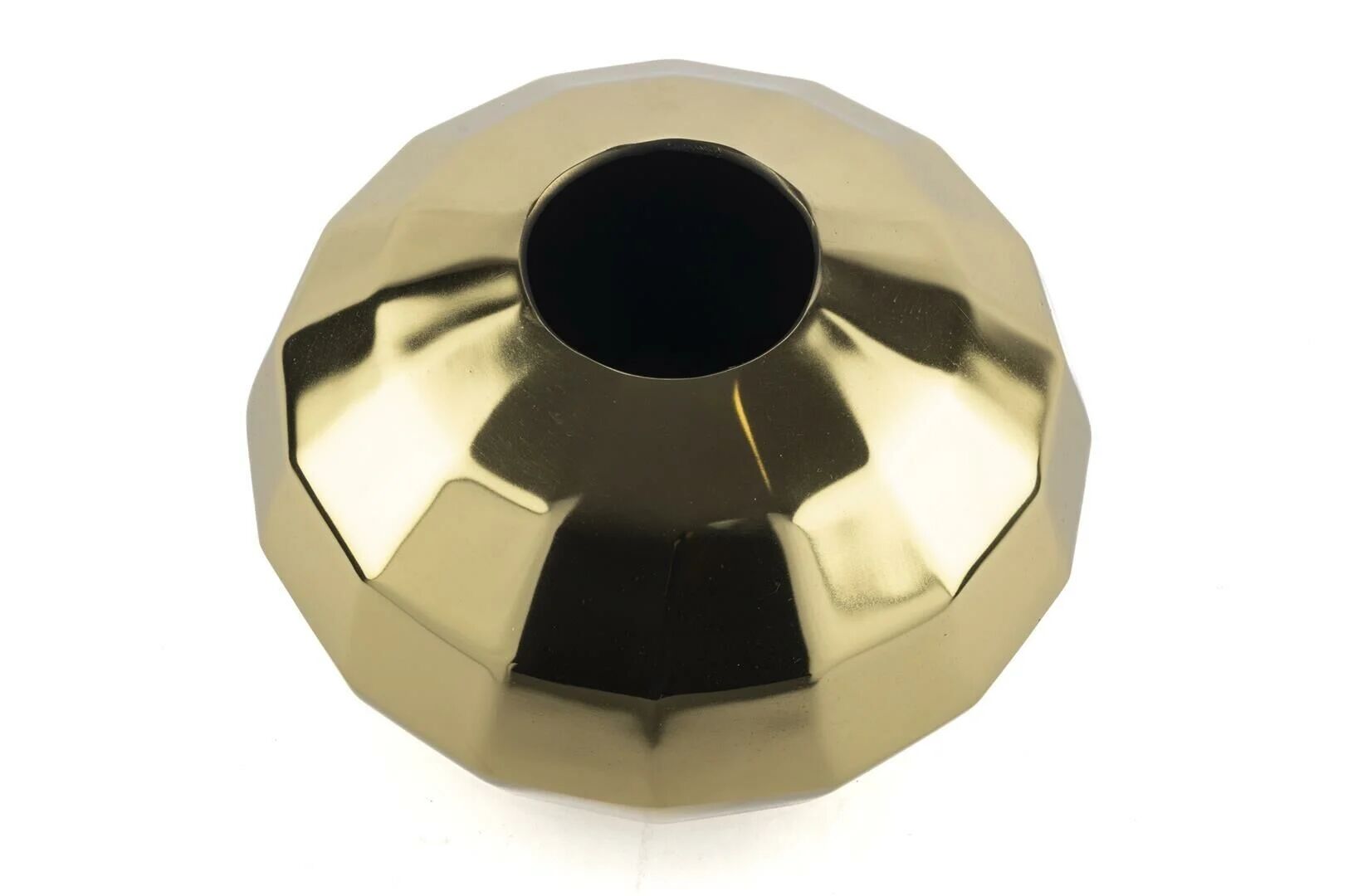 Gold Emery Basık Vazo