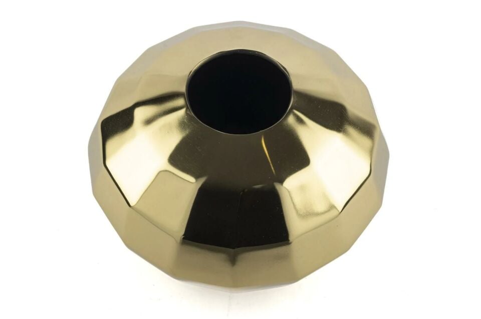 Gold Emery Basık Vazo