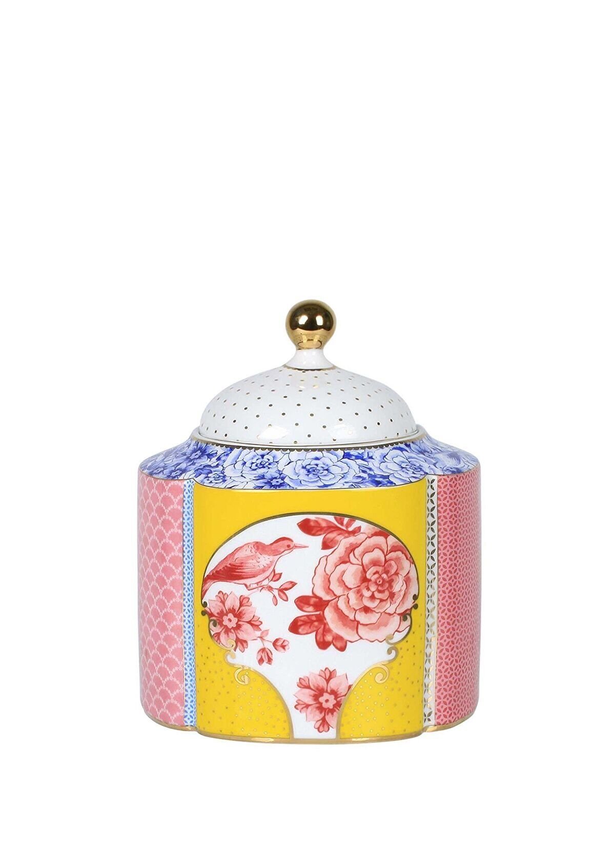 Royal Çiçek Desenli Küp Sarı - 1750ml