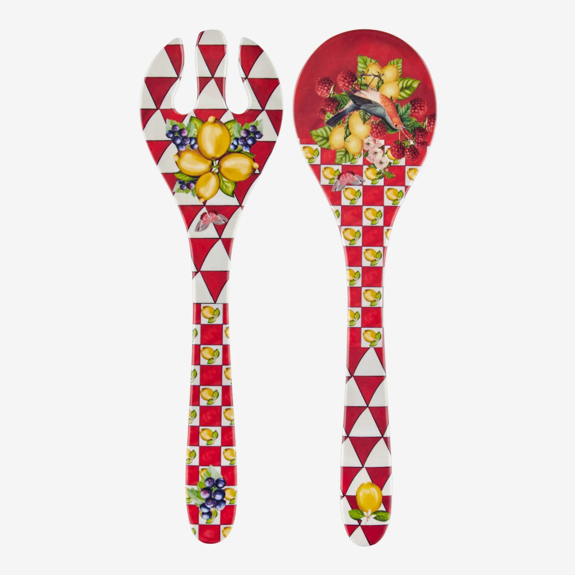 Capri Servis Seti Kırmızı - 28cm