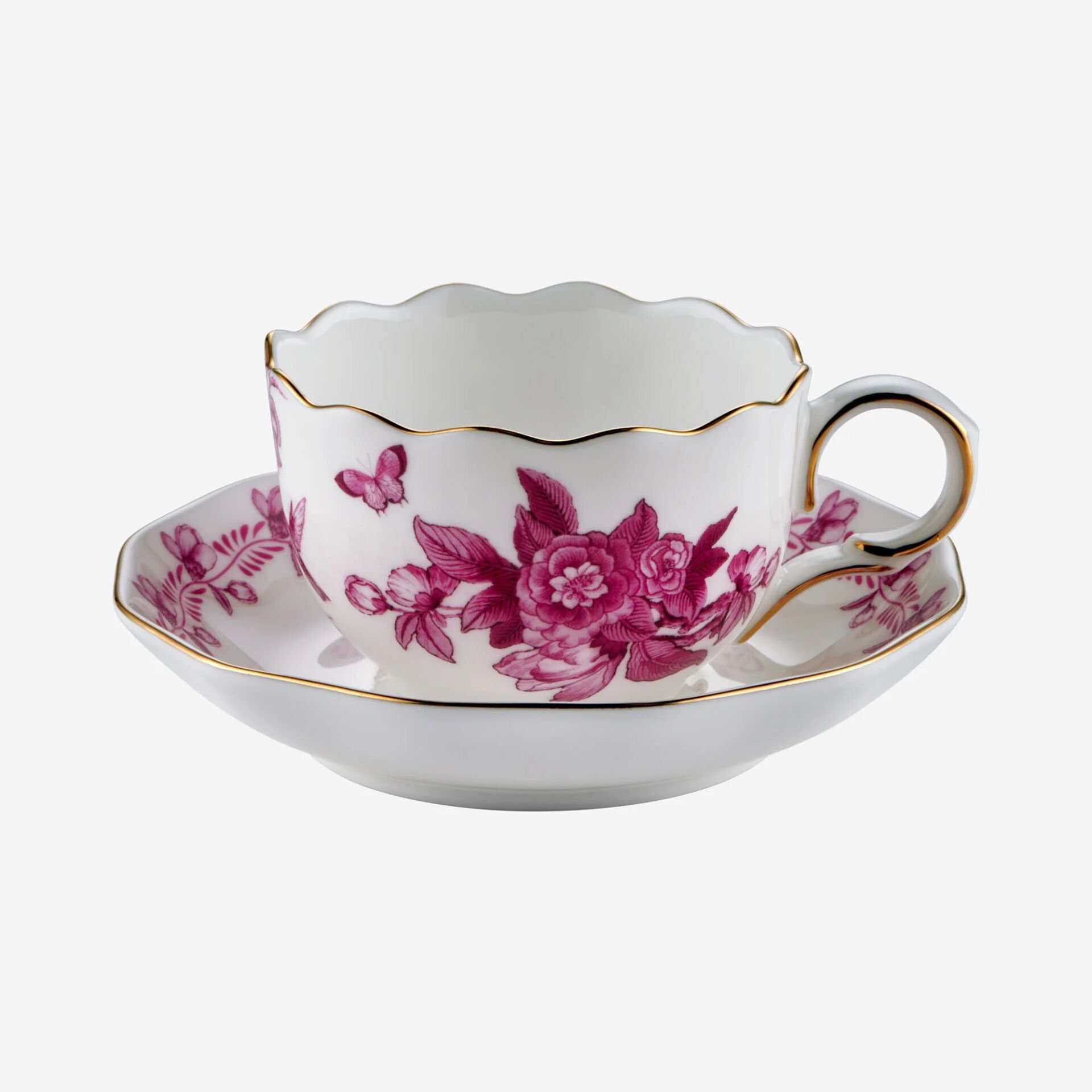 PRIMAVERA 2'Lİ TURK KAHVESİ FİNCAN SETİ Pembe - 100ml