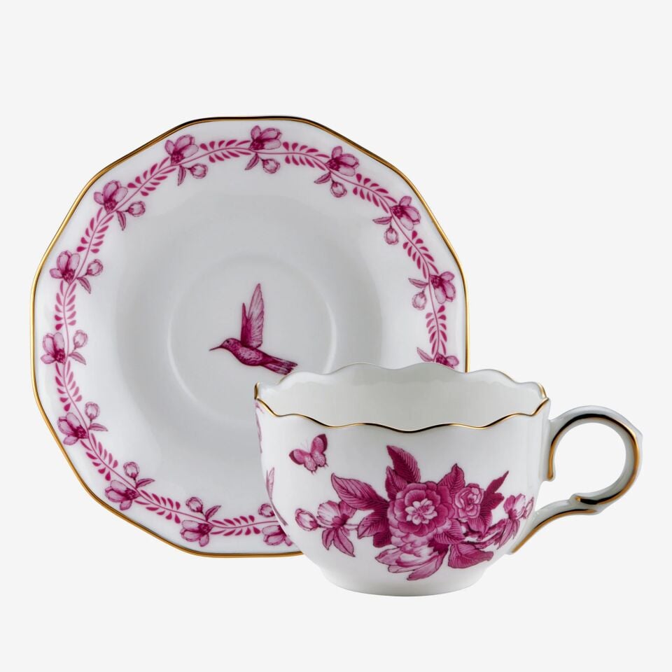 PRIMAVERA 2'Lİ TURK KAHVESİ FİNCAN SETİ Pembe - 100ml