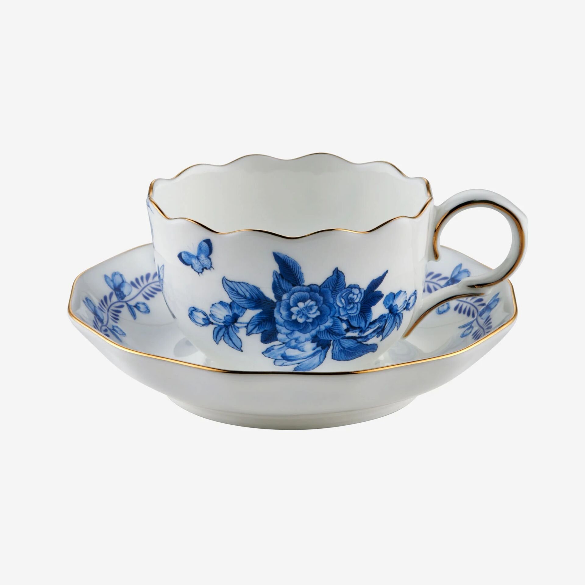 PRIMAVERA 2'Lİ TURK KAHVESİ FİNCAN SETİ Mavi - 100ml