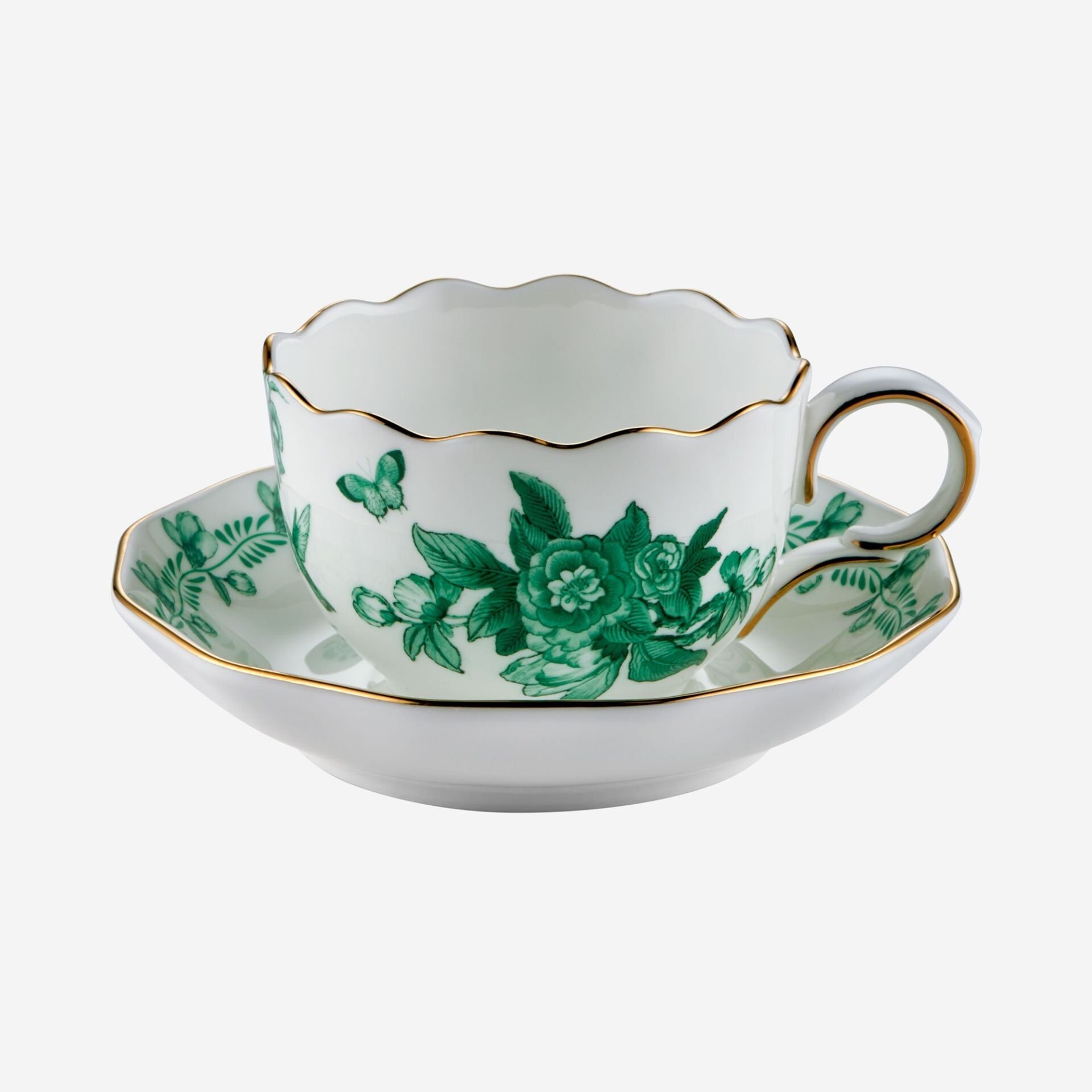 PRIMAVERA 2'Lİ TURK KAHVESİ FİNCAN SETİ Yeşil - 100ml