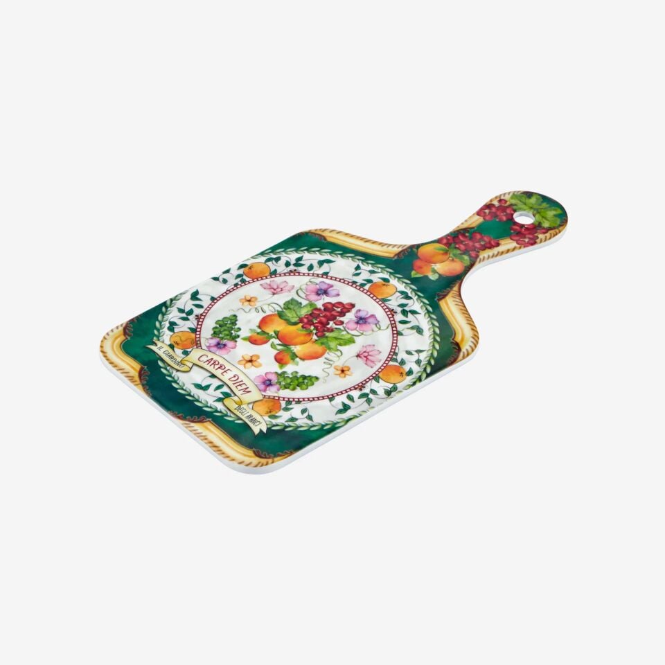 ÖN SİPARİŞ - Carpe Diem Sunum Tahtası Yeşil - 25cm