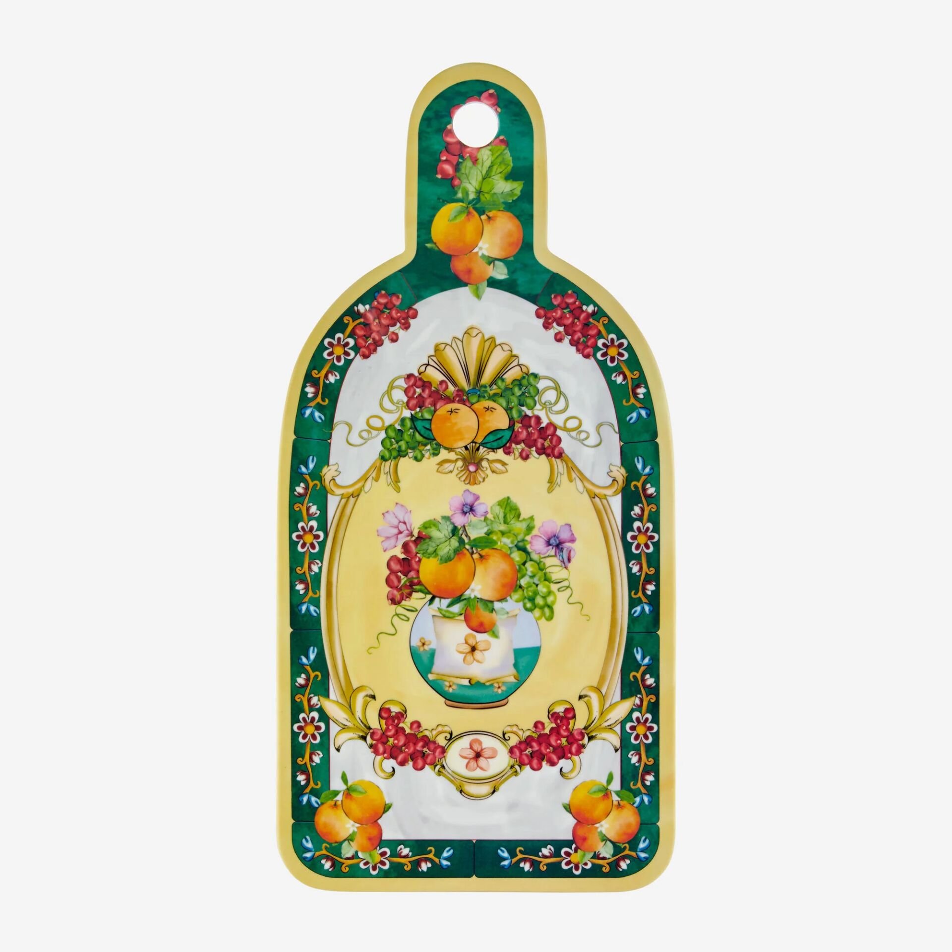 ÖN SİPARİŞ - Carpe Diem Sunum Tahtası Yeşil - 34cm