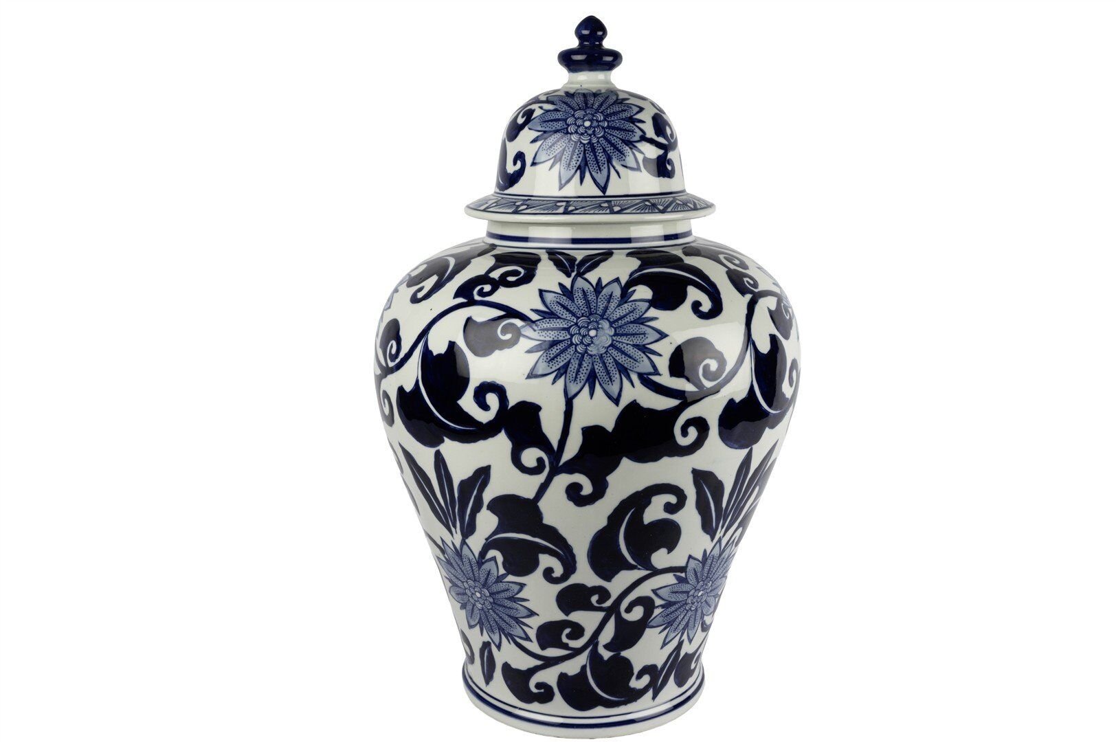 Blue Blanc Kapaklı Küp 38x60cm