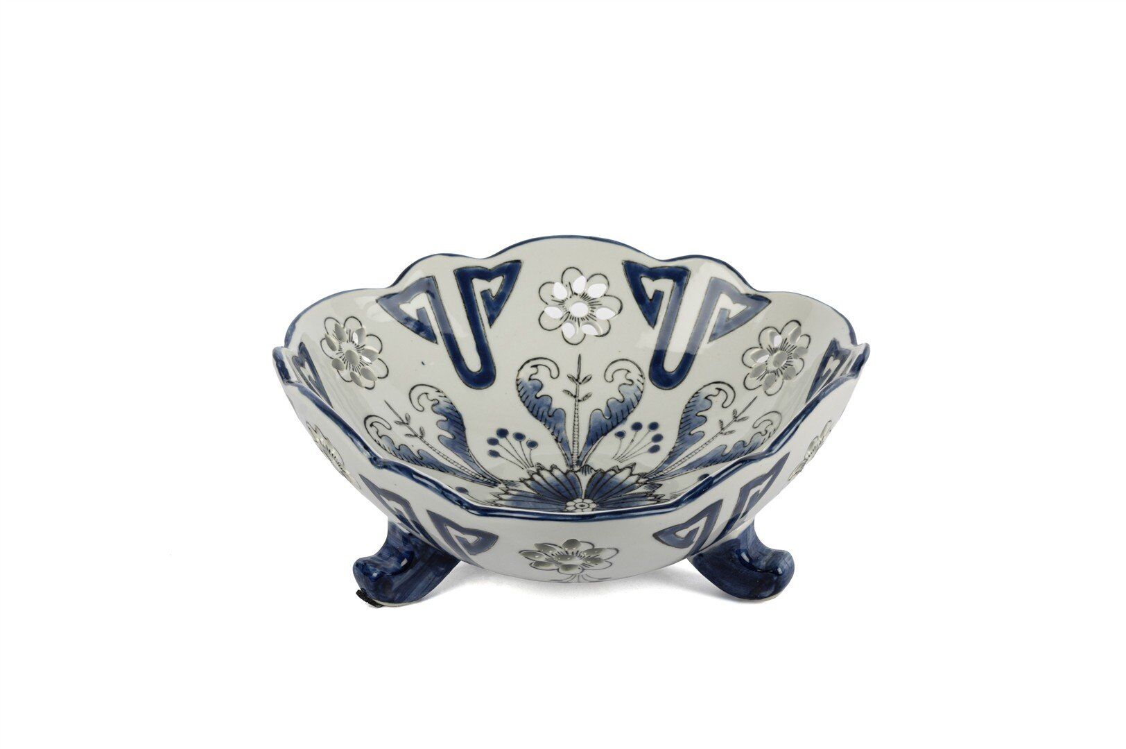 Blue Blanc DekTabak 25cm - Mavi/Beyaz