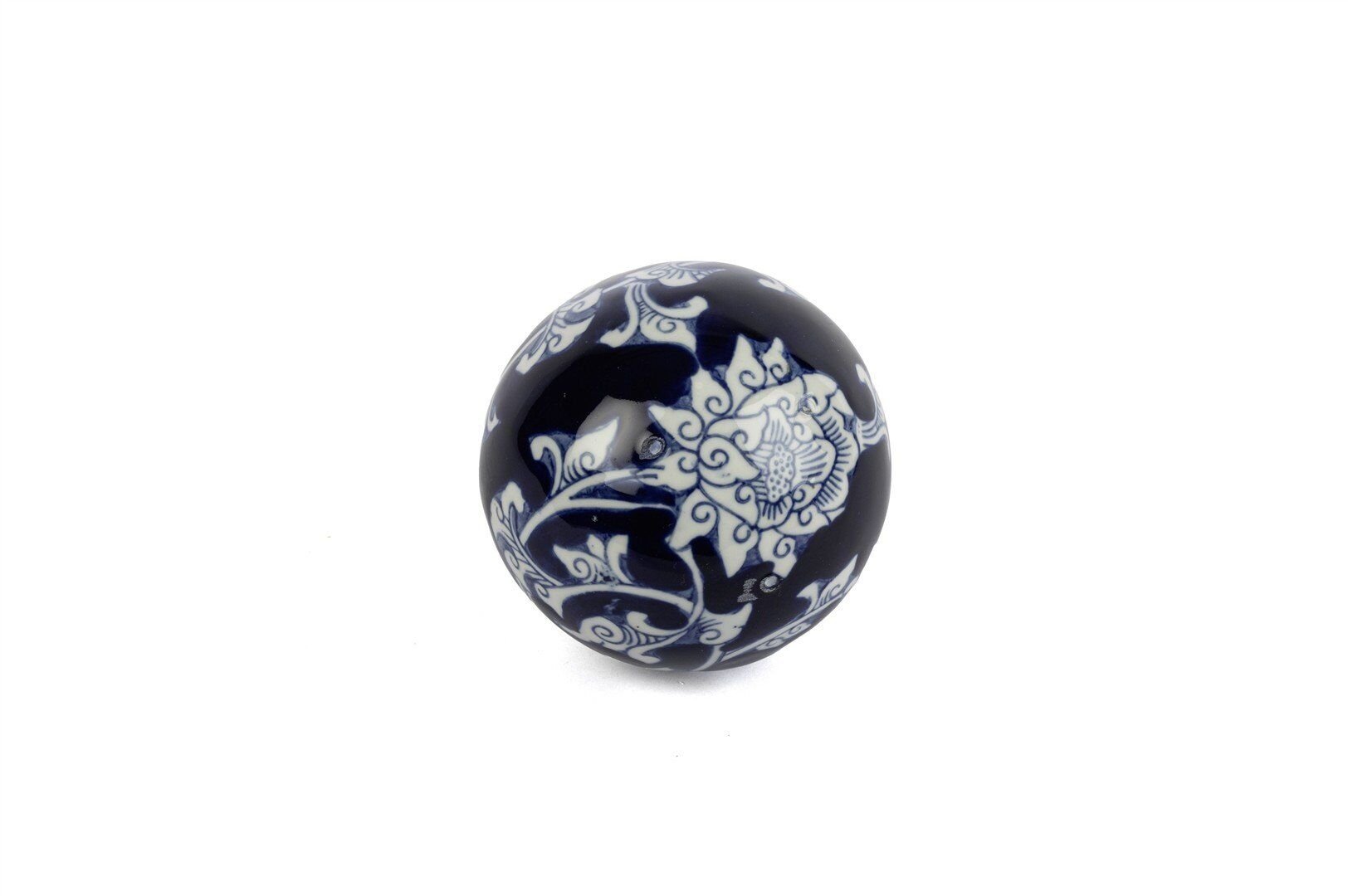 Blue Blanc Dek Top Obje 10cm - Mavi/Beyaz