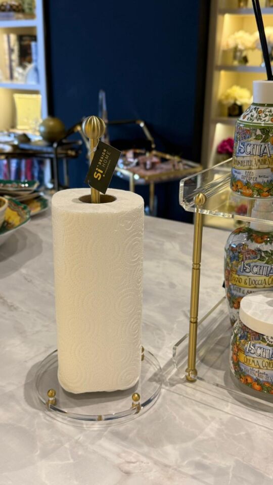 Pirinç Detay Kağıt Havluluk Gold